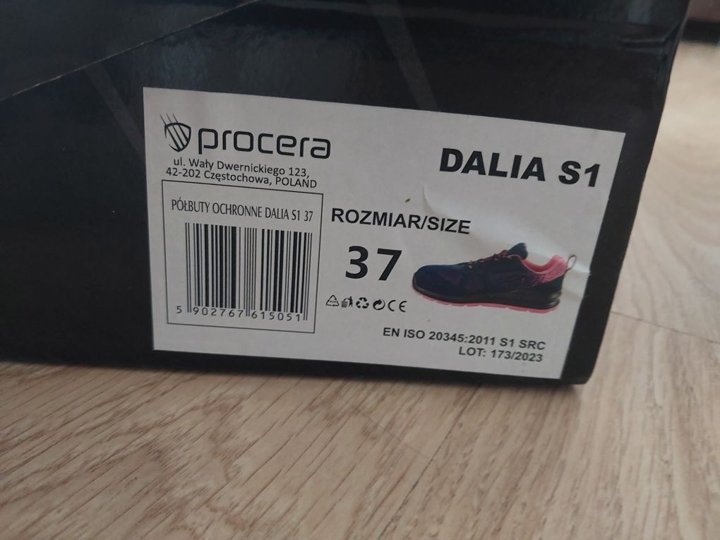 Buty robocze róż.37