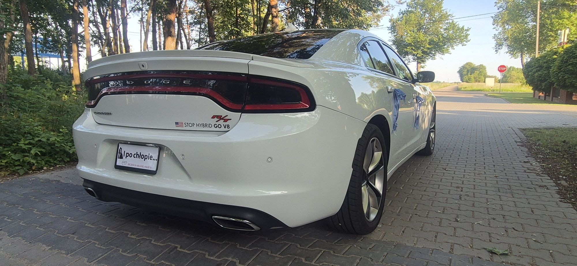 Auto do ślubu. Zawiozę do ślubu Dodge Charger v8