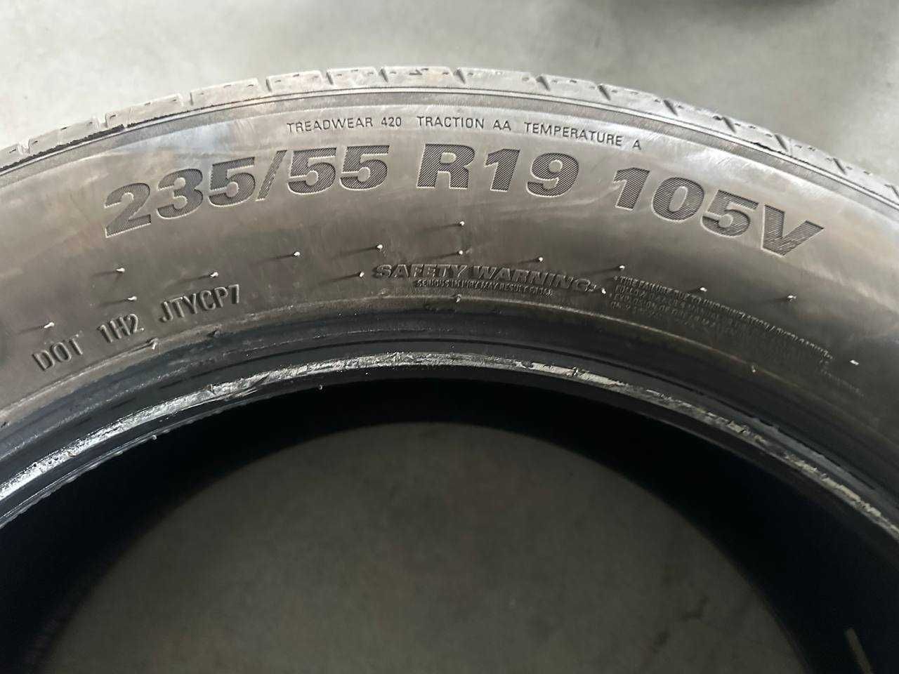 Шини літо /Шины лето 235 55 R 19  Kumho Кумхо