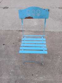 Krzesło rozkładane ogrodowe lub dekoracyjne