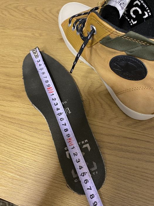 Кеди ботинки шкіра Converse chuck 70 explore осінь-зима 42-42,5 розмір