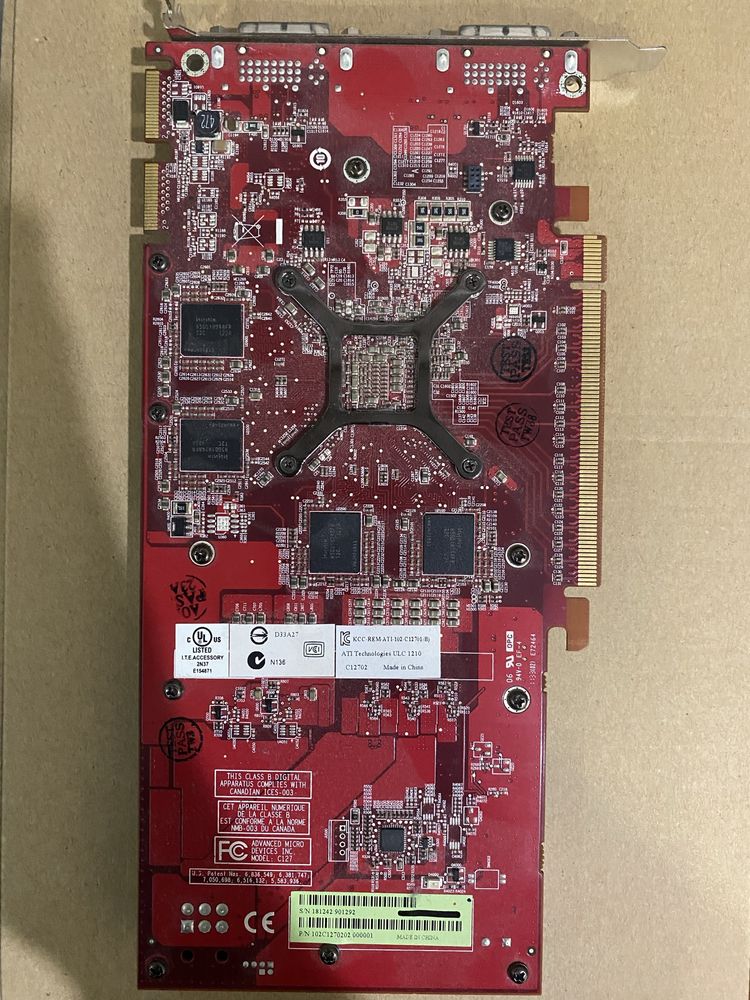 Відеокарта ATI FirePro V5800 1gb