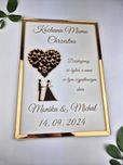 Podziękowanie dla rodziców, chrzestnych lub dziadków na ślub, wesele