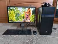 Компютер в сборі i5-9400 8gb ddr4  GTX 1050 Ti 4GB SSD/HDD DELL 24 IPS