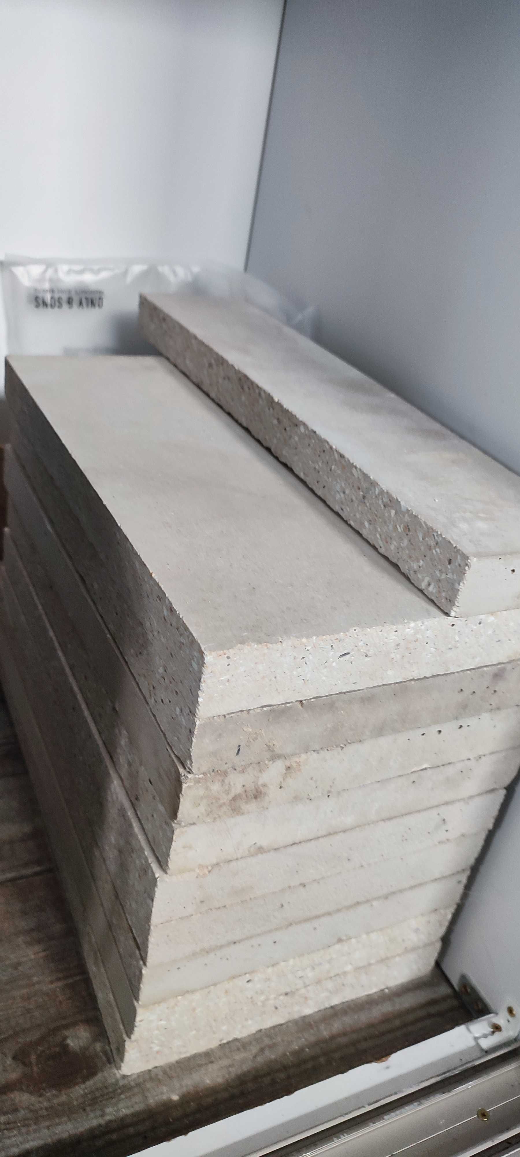 Beton szamotowy do kominka pieca 30mm w sumie 70dm2 za połowę ceny