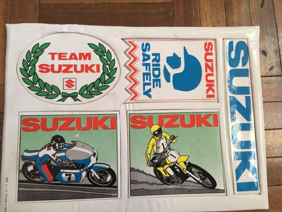 Autocolantes SUZUKI - Antigos