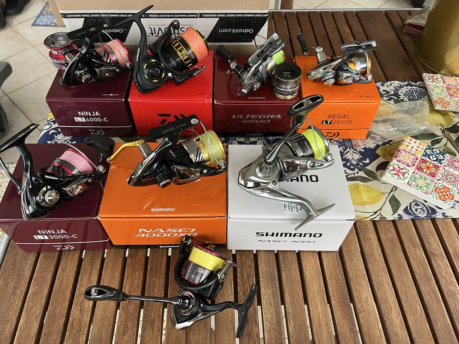 Używane kołowrotki Daiwa Shimano