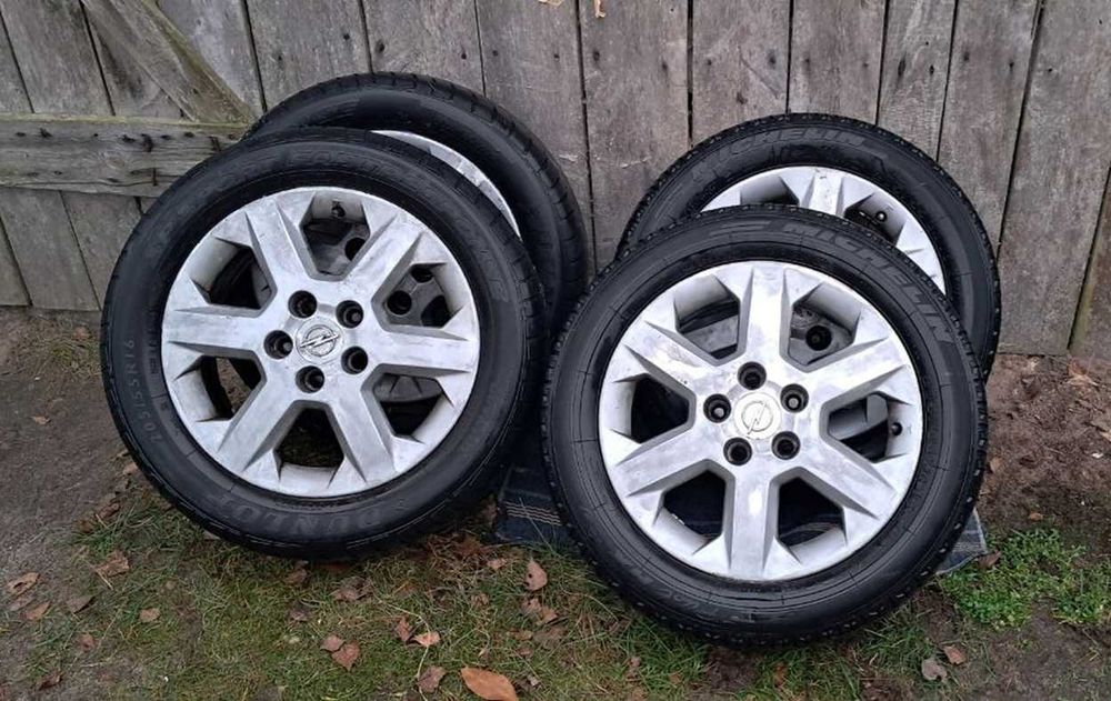 alufelgi opel astra g bertone r16 z oponami letnimi