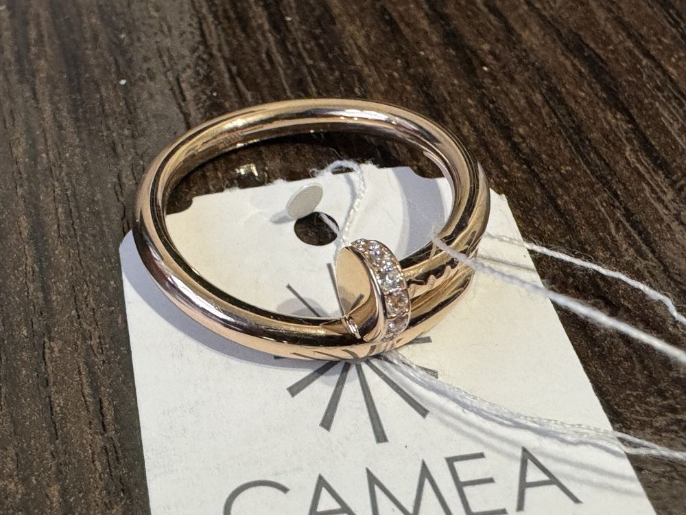 Золотое кольцо Cartier гвоздь 585 проба распродажа