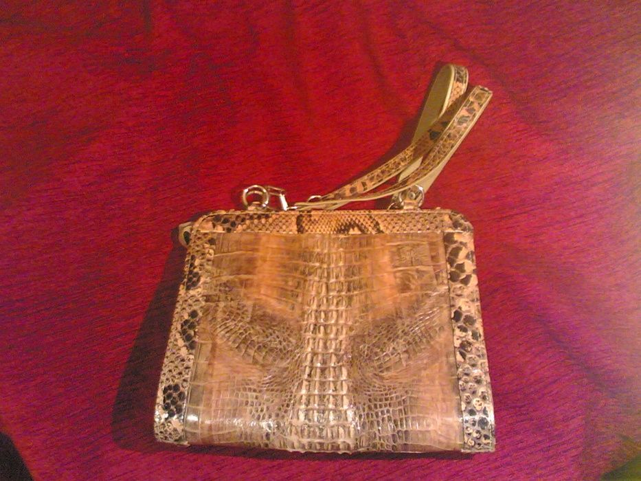 сумка из крокодиловой кожи
