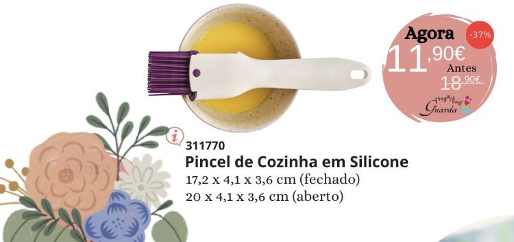 Pincel de cozinha - tupperware
