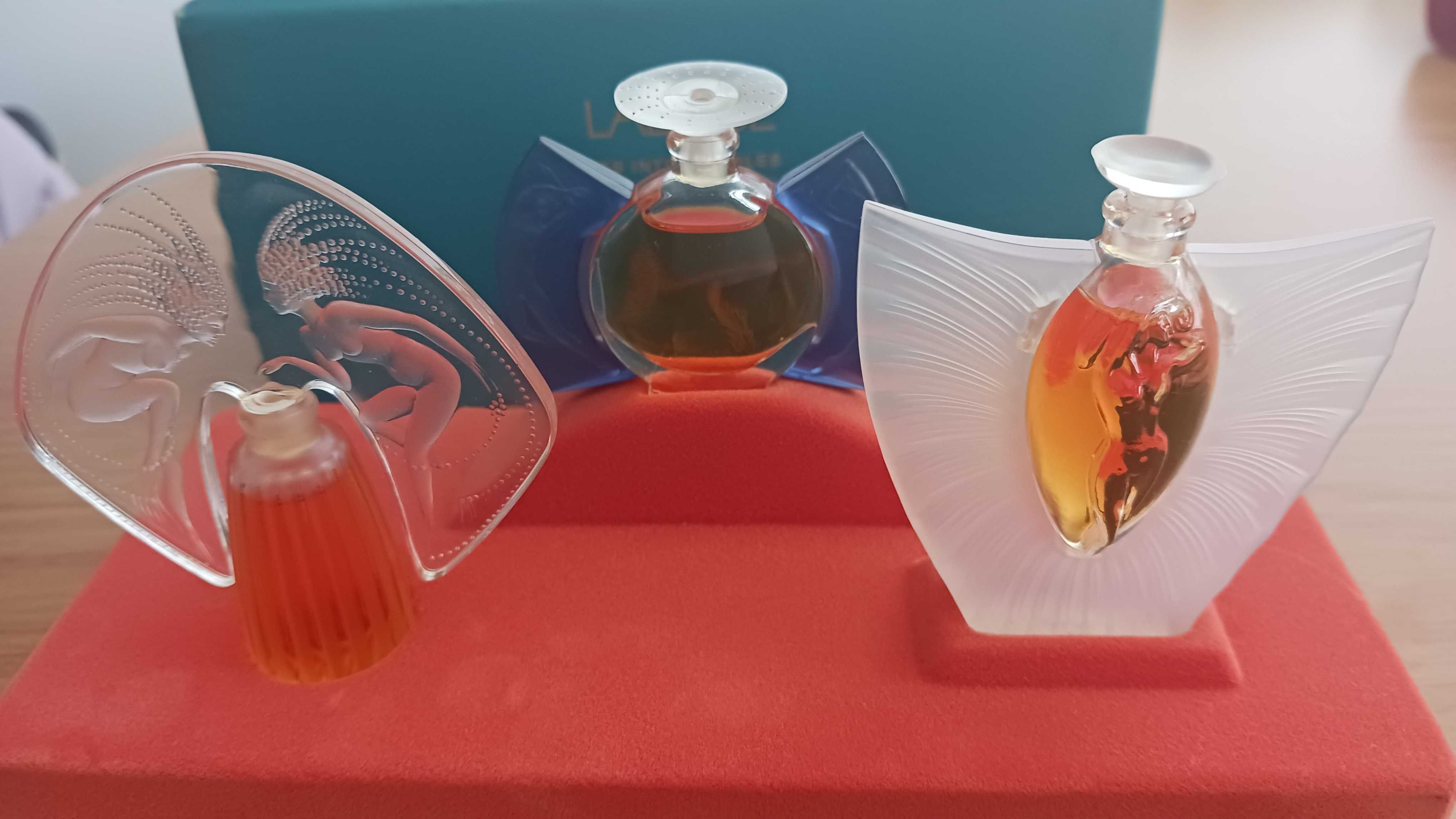 Conjunto perfumes miniatura Lalique