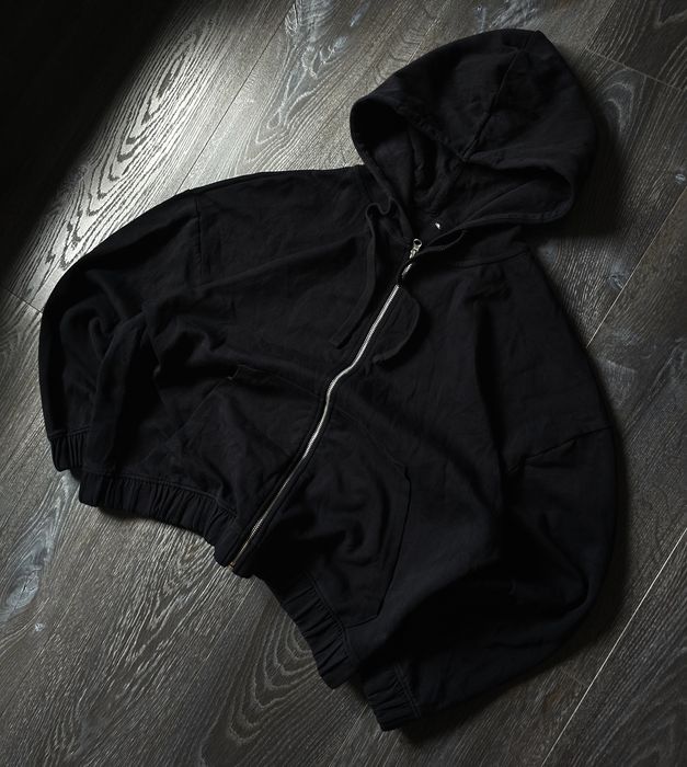 Широка базова кропнута зіпка baggy cropped zip-hoodie sk8 y2k dc дс