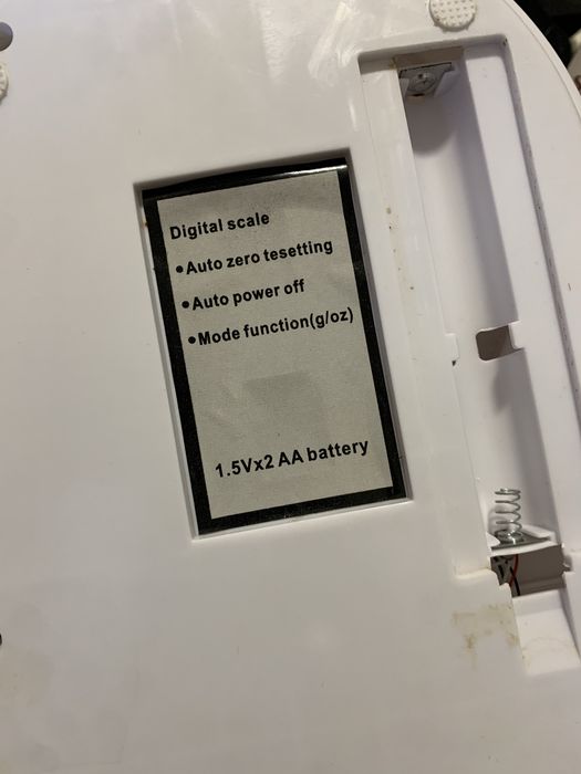 Balança de cozinha digital