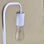 Sprzedam: lampka stołowa nowoczesna minimalistyczna loft biała lampa