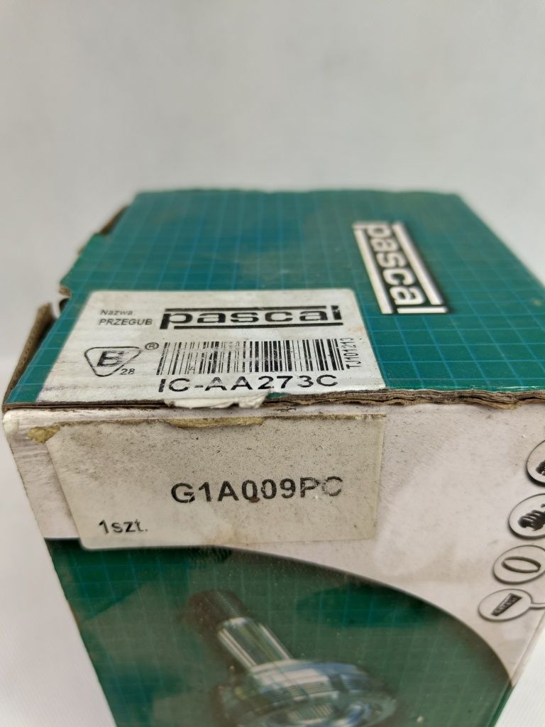 Przegub napędowy zewnętrzny Pascal G1A009PC - VW SEAT SKODA AUDI