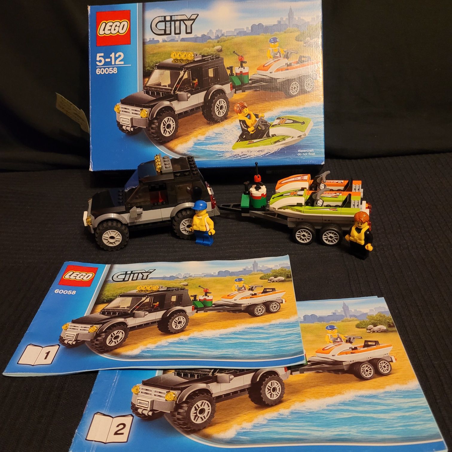 Lego 60058 Terenówka ze skuterami