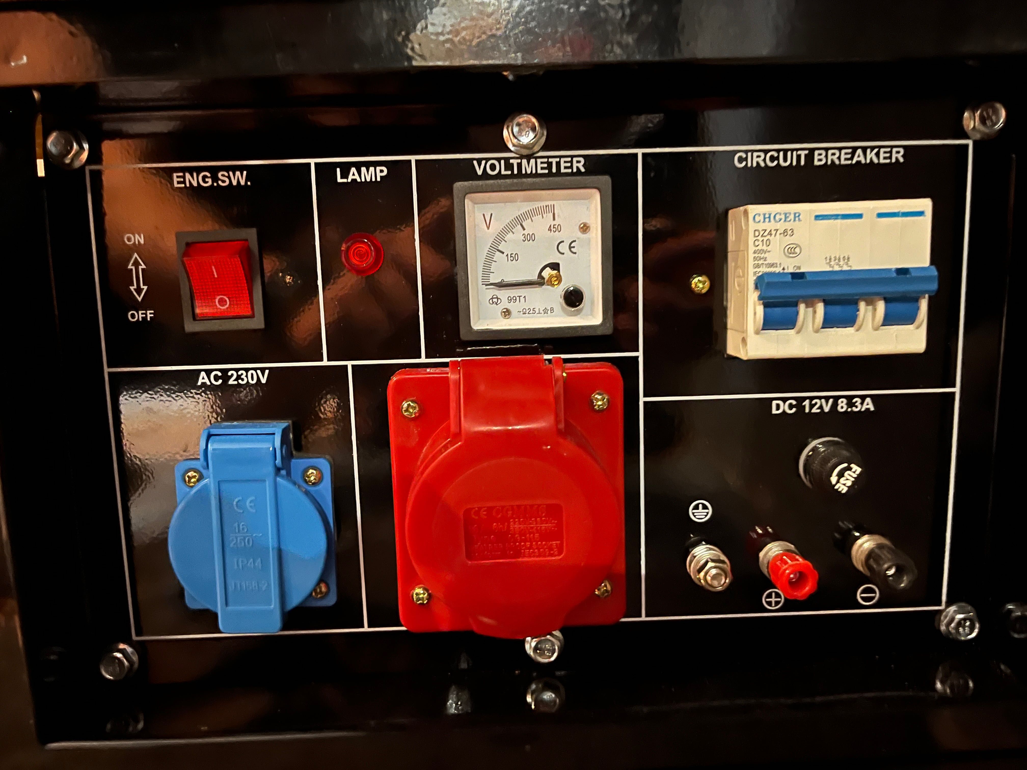 Agregat generator prądotwórczy Halzbruh HL-GR 3231 - 230V 400V siła