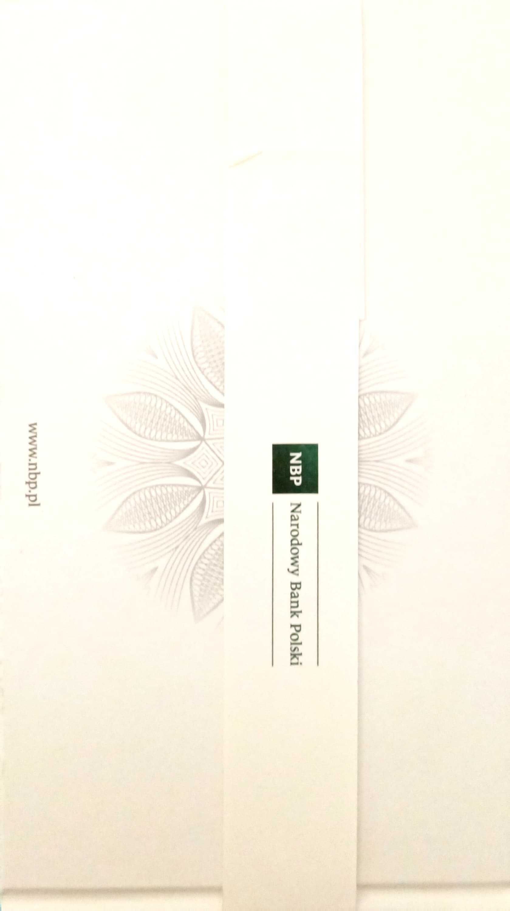 Banknoty Miasta polskie zestaw seria, która nie trafiła do obiegu