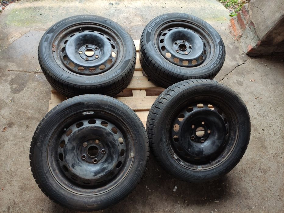 Koła opony zimowe felgi stalowe 5x112  ZIMA Audi Seat VW 205 55 R16