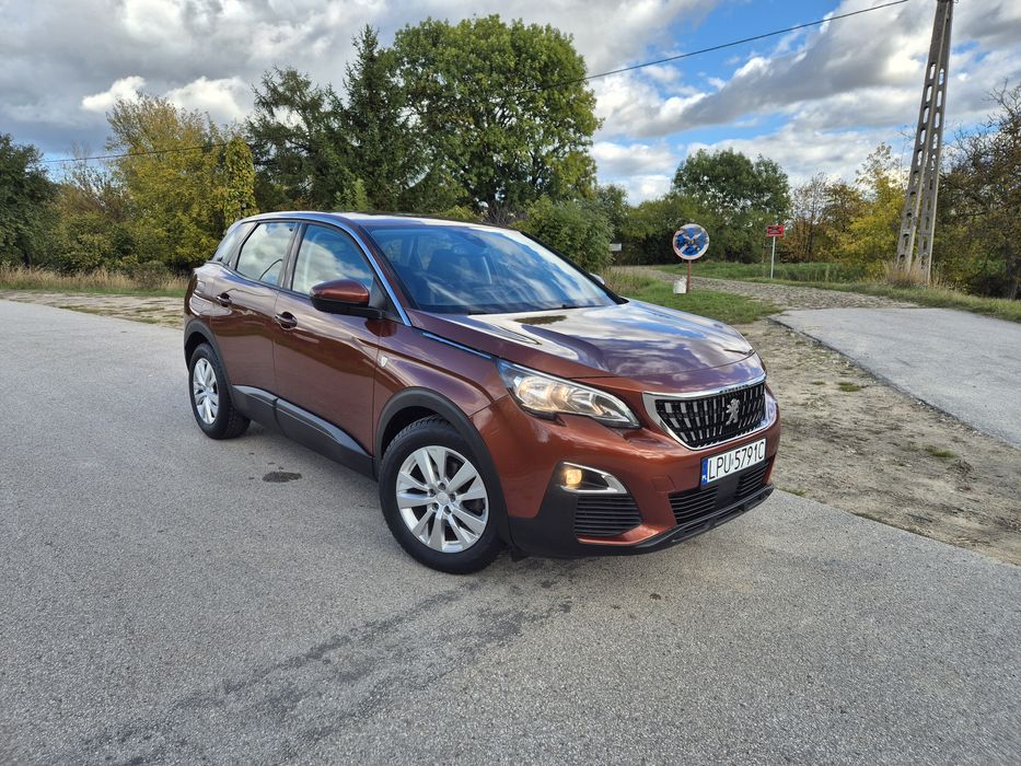 Peugeot 3008 Automat 2017r 1.6Hdi 120km Serwis Nowe Opony Zadbane Auto
