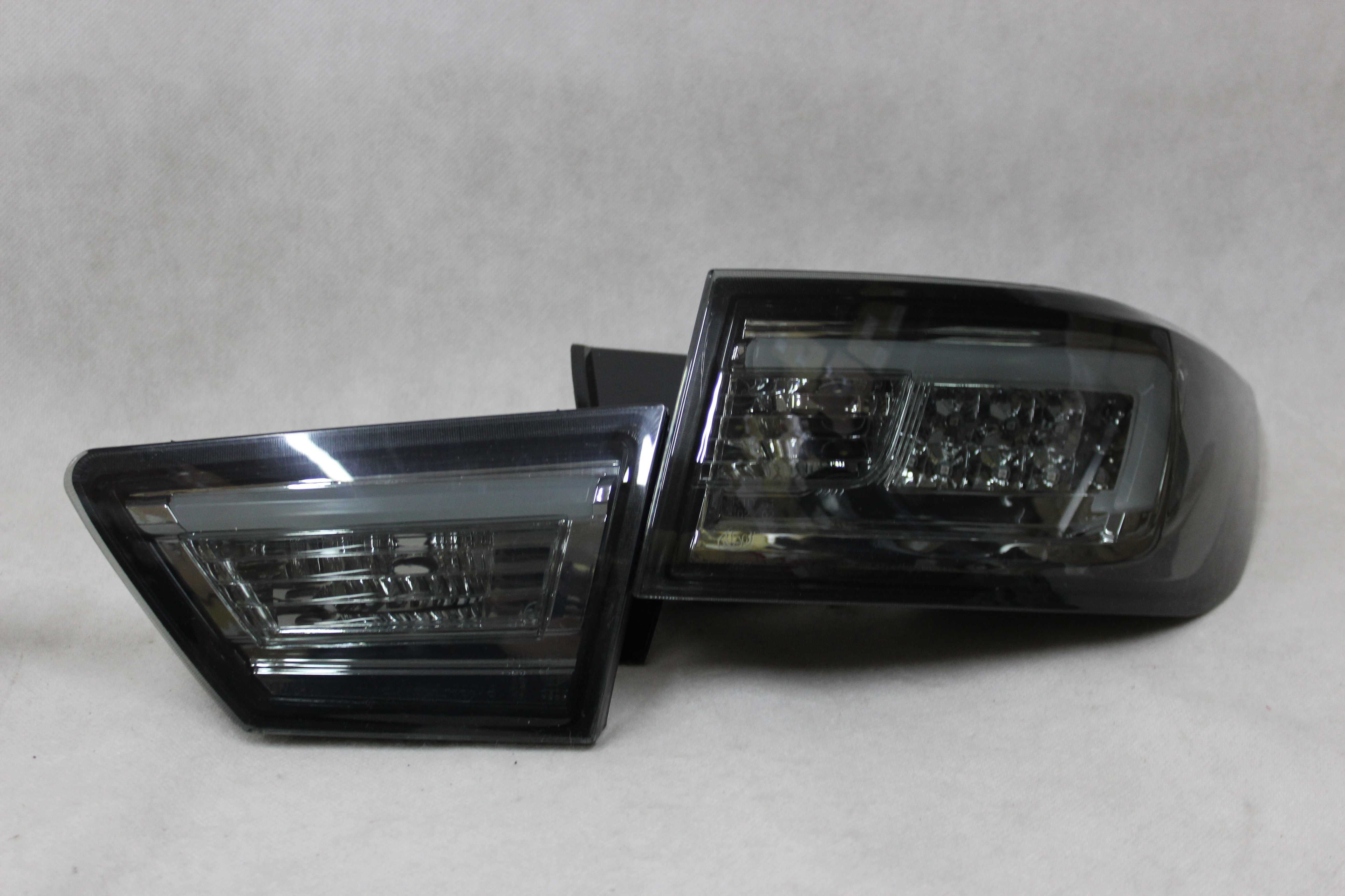Lampy światła tył tylne RENAULT CLIO 4 IV 13-16 LED BAR NEON Czarne !