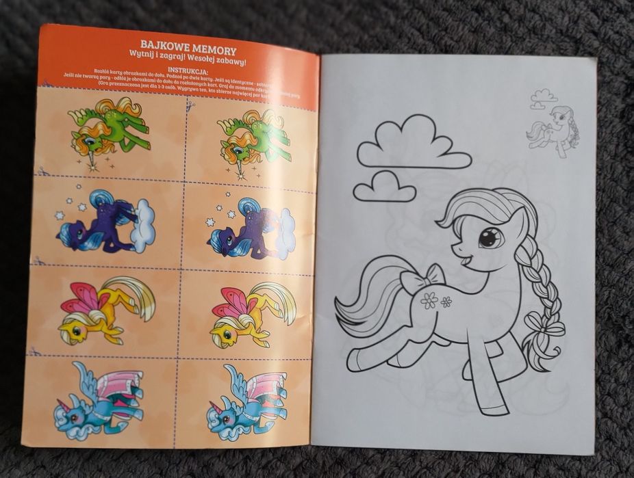 Kraina Kucyków Kolorowanka dla dzieci