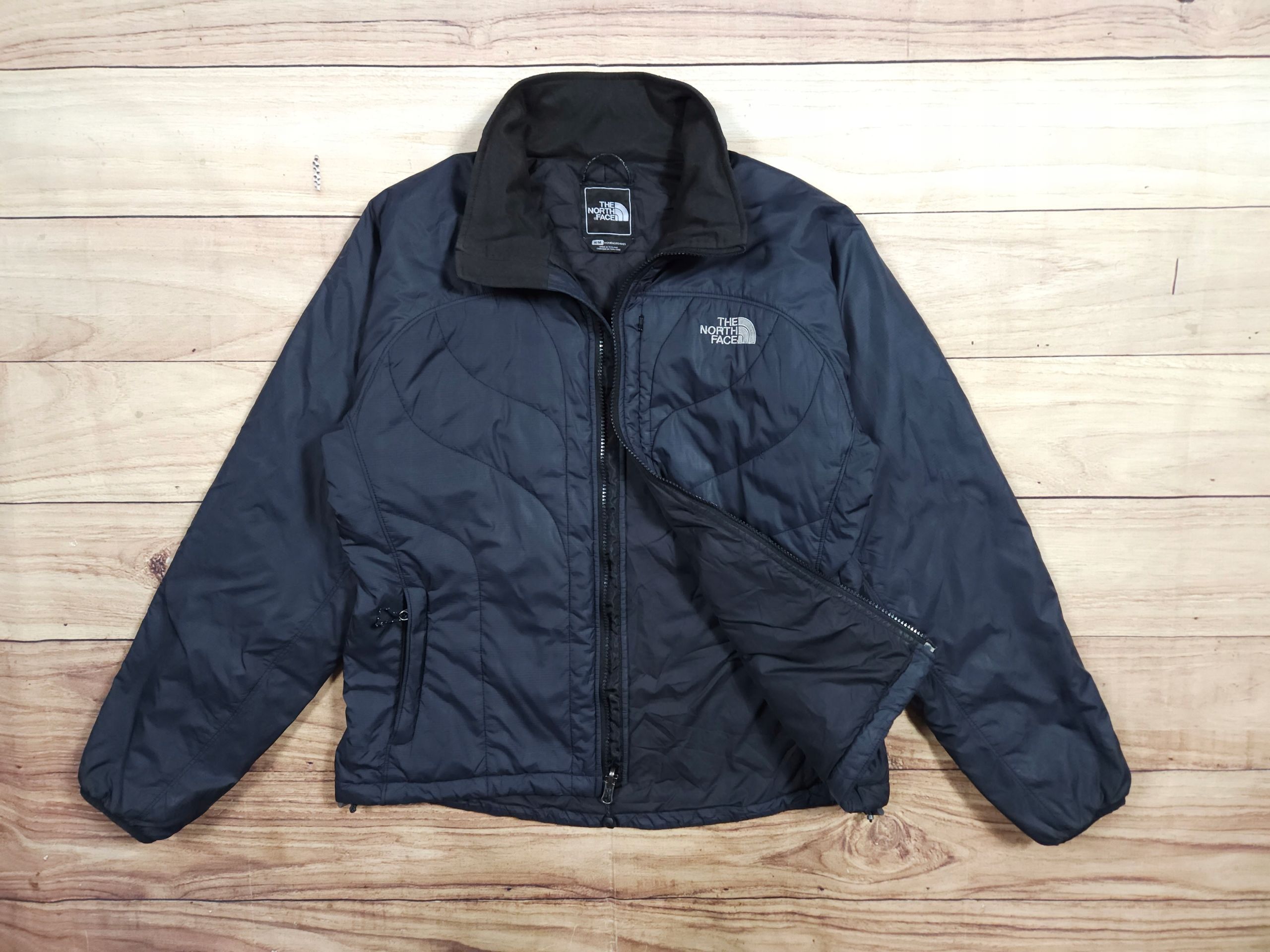 THE NORTH FACE Kurtka Primaloft Damska Podpinka Logowana r. M