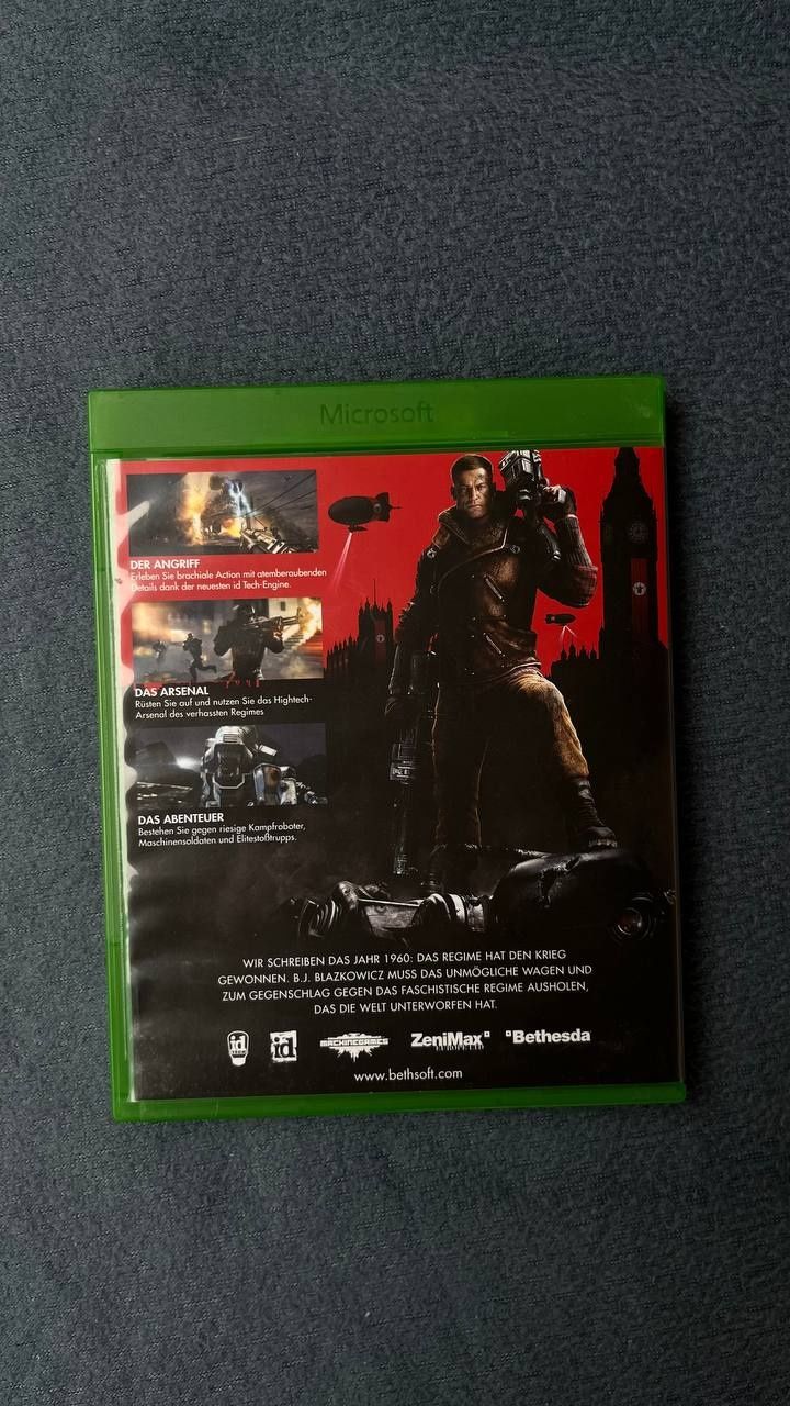 Wolfenstein: the new order xbox one