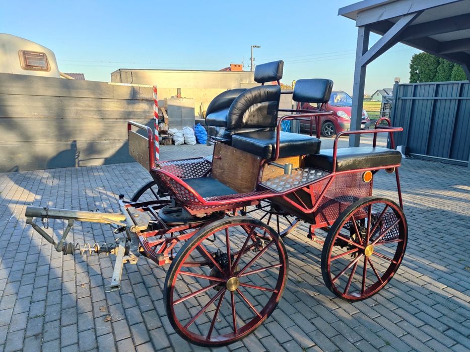 Bryczka powoz konny maraton