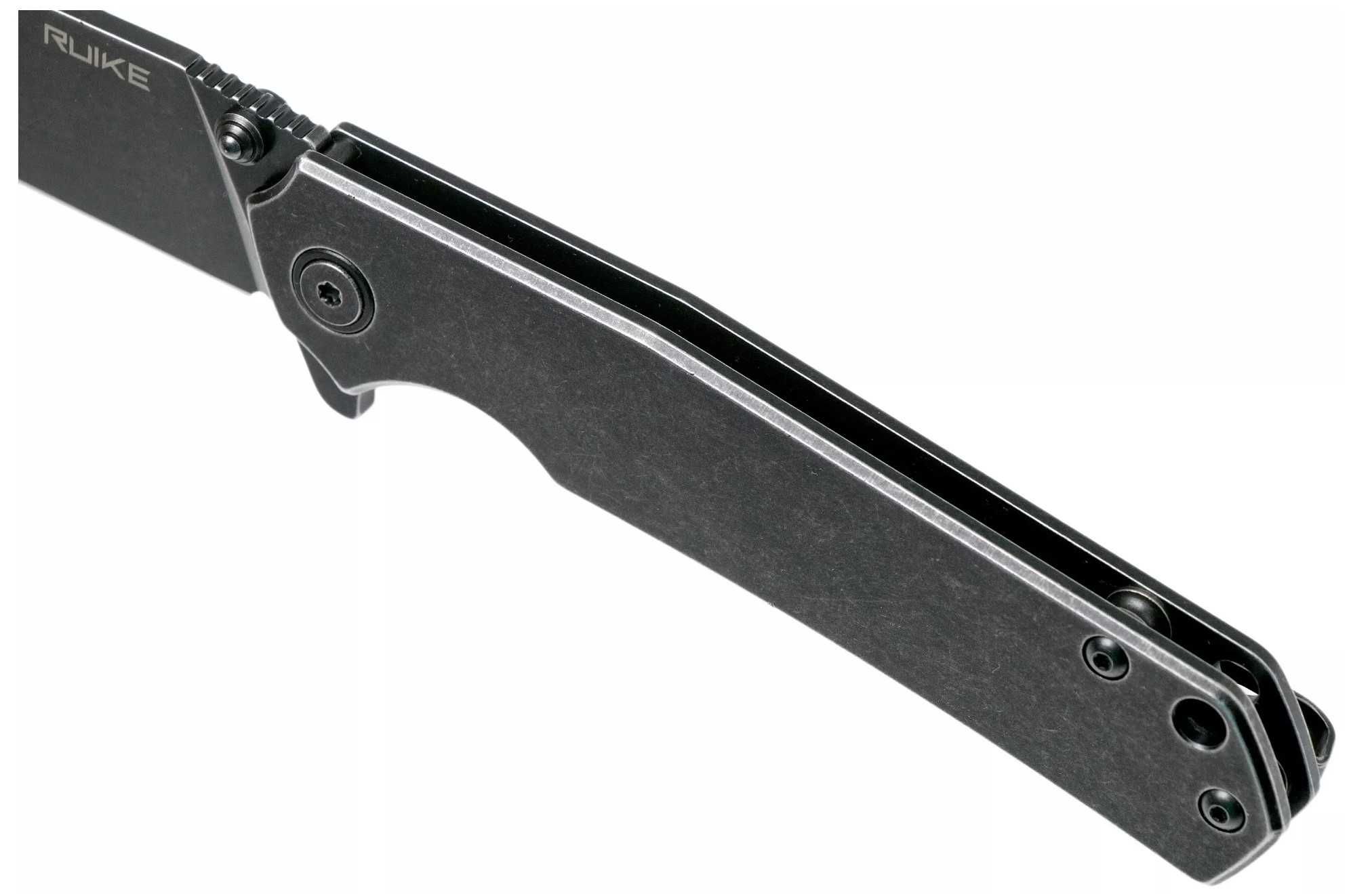 Nóż Ruike P801-SB składany Długość 20cm Czarny