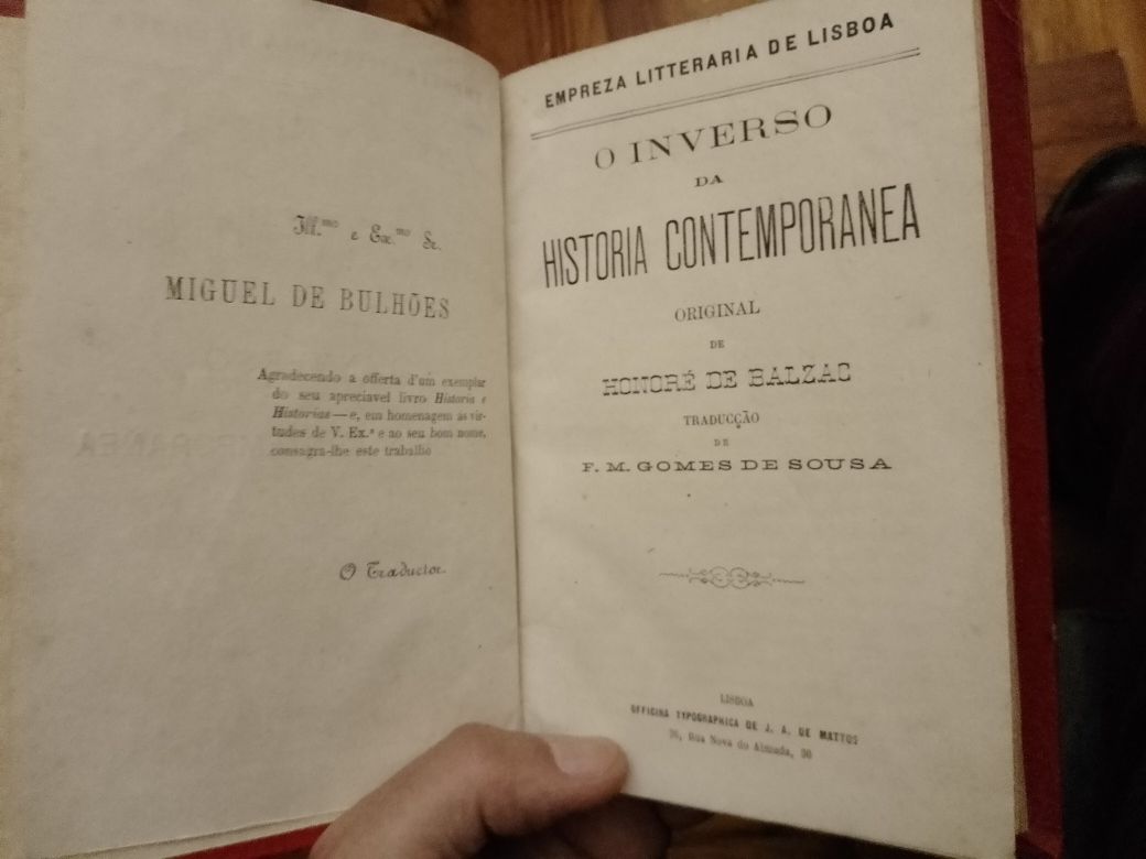 O inverso História contemporânea-Balzac15E-Duquesa Langeais15E Desde2E