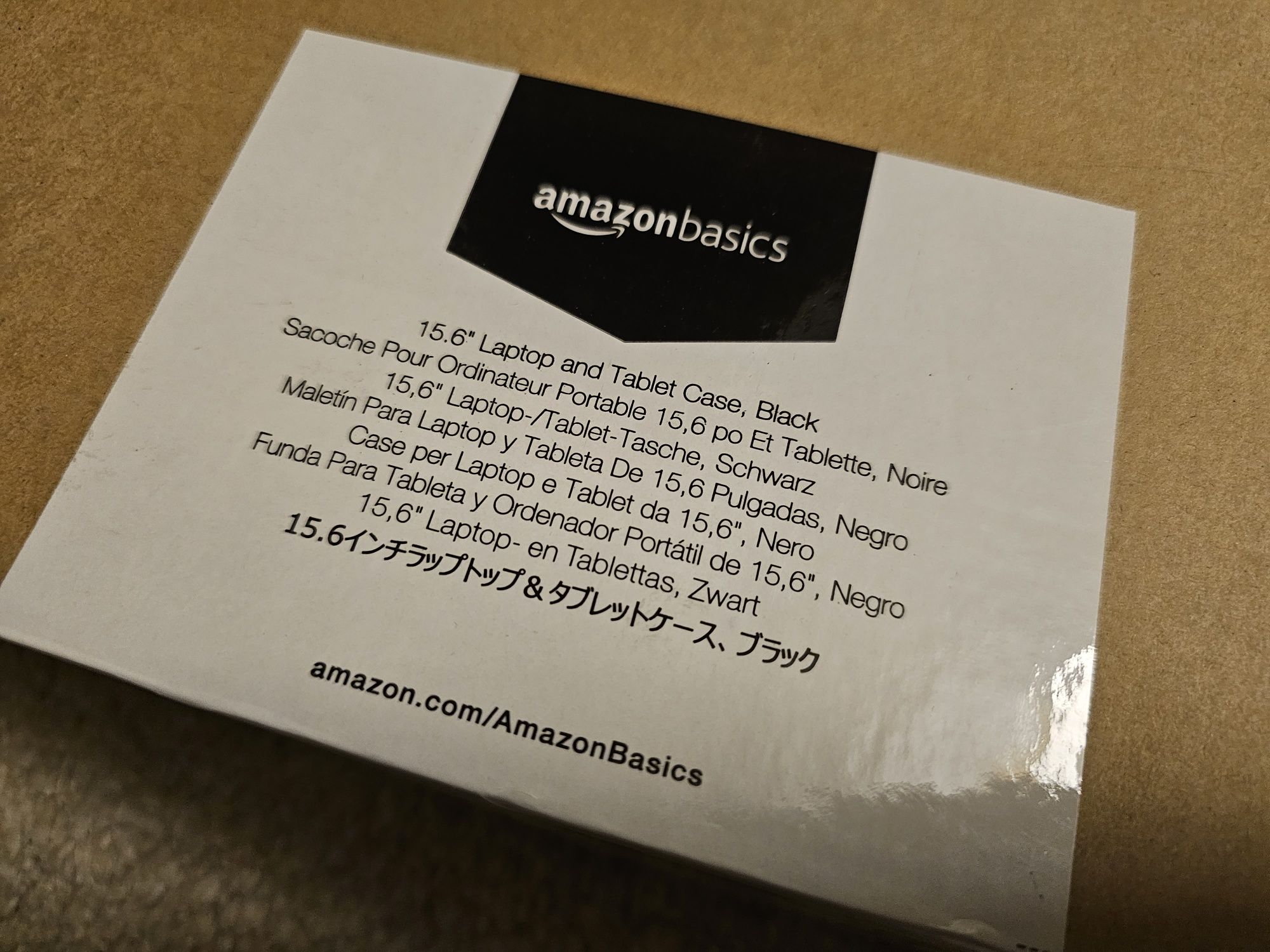 Torba na laptopa 15.6  Amazon Basics