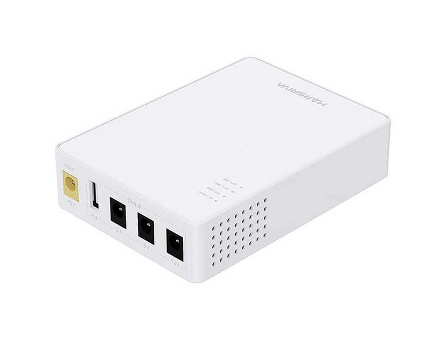 Mini DC UPS ДБЖ УПС ИБП 10000Mah 18W для роутера Marsriva KP3