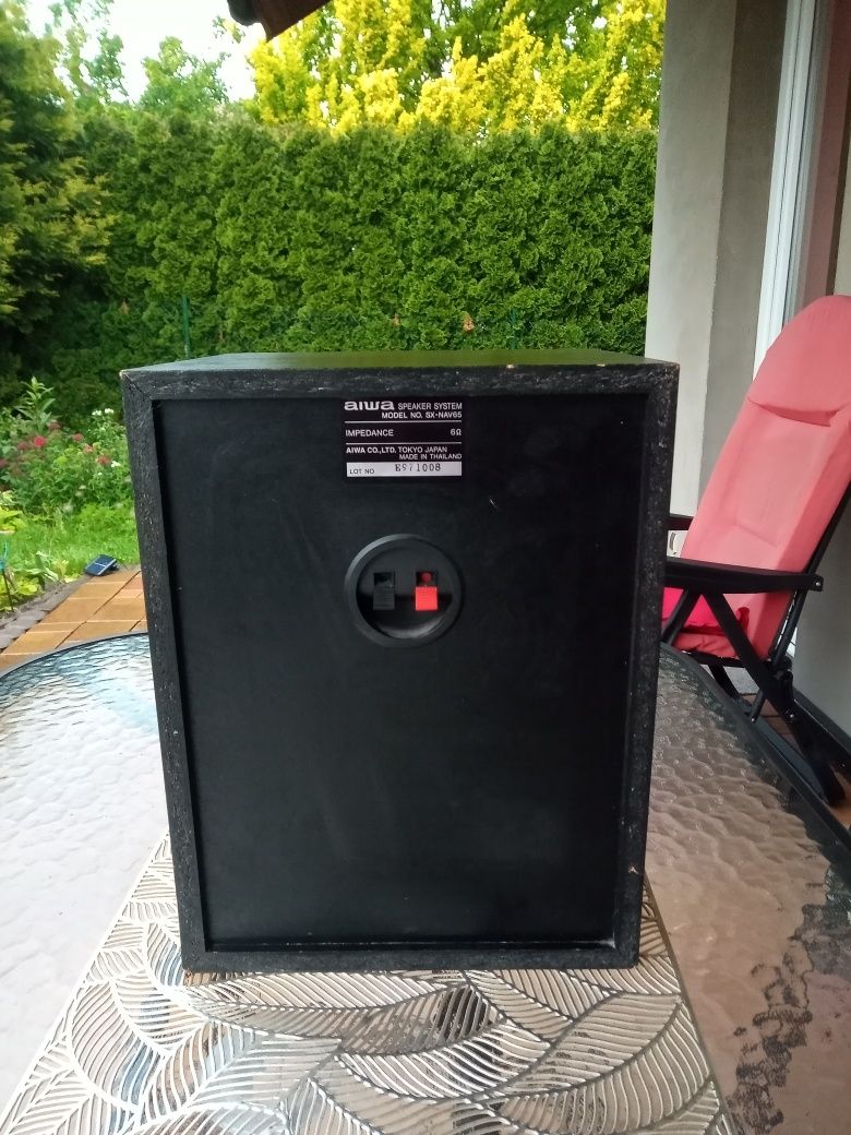 AIWA Kolumna drewniana SX- NAV65 stan bdb!