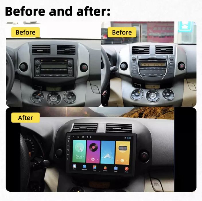 Штатная магнитола Toyota RAV4 (2005-2013) ANDROID 10