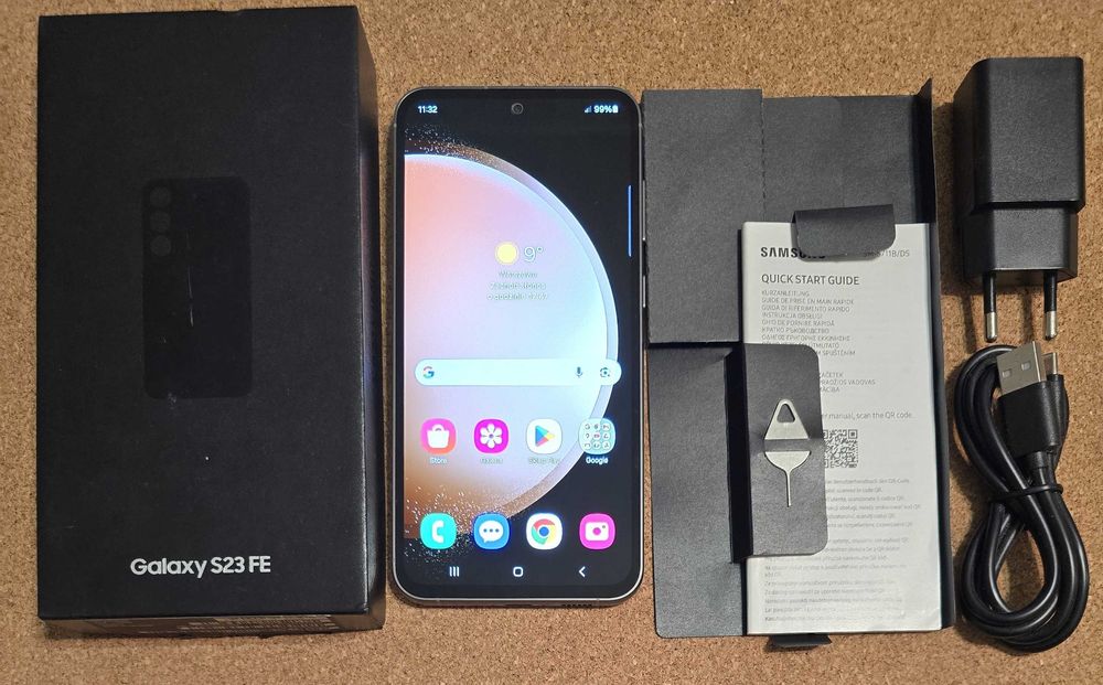 Samsung Galaxy S23 Fe SM-S711 B/DS 8GB/128GB Grafitowy Folia Gwarancja