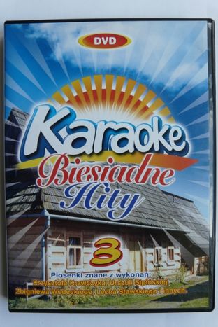 Karaoke Biesiadne Hity 3 - płyta DVD