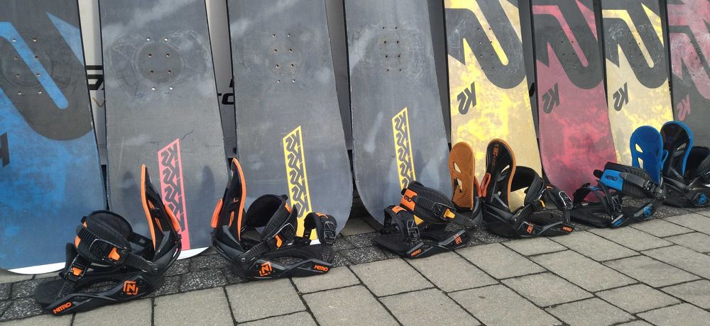 PAKIET desek snowboardowych snowboardów NR 55