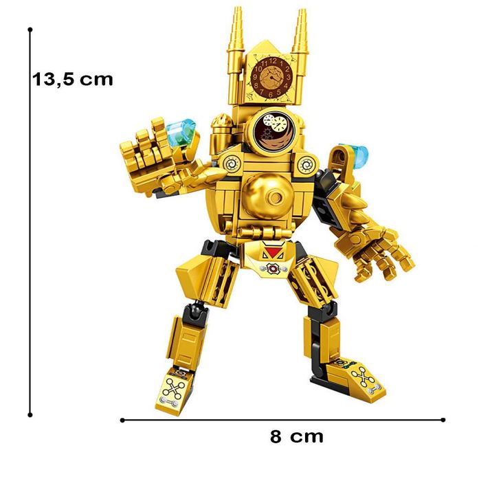Лего Скибиди Туалет Клокмен и Титан Сирена 482 деталей Skibidi Скібіді