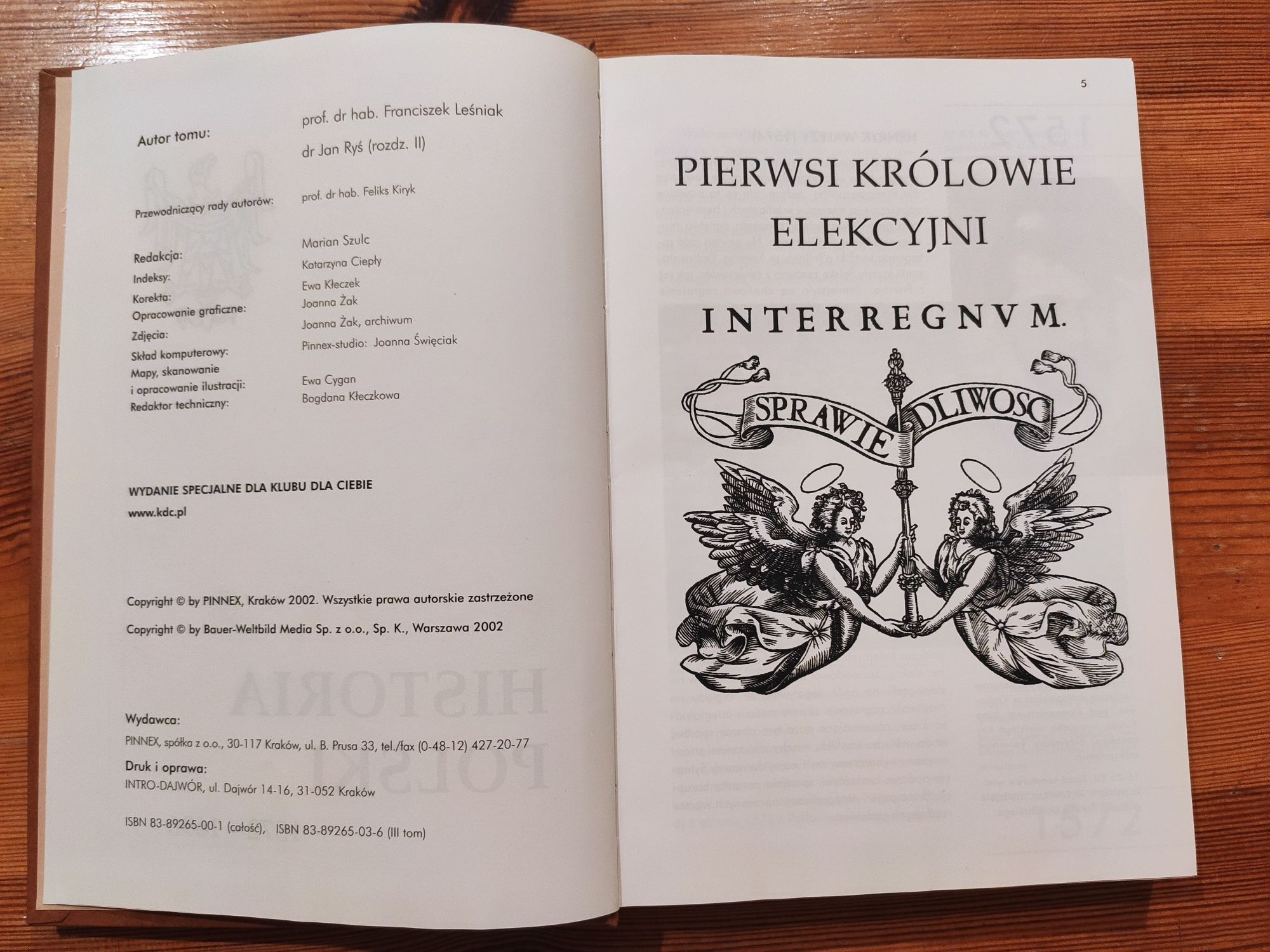 Wielka Historia Polski 1572 - 1696 Franciszek Leśniak, Jan Ryś