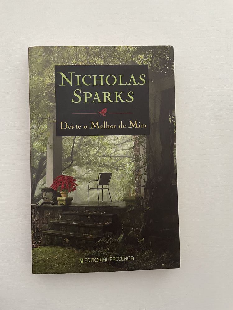 Livro dei te o melhor de mim de nicholas sparks