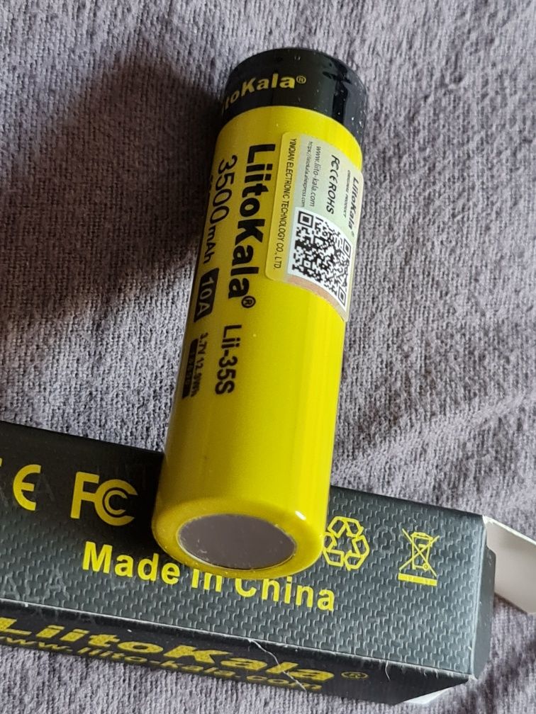 Akumulator Liitokala 18650 poj. 3500mAh