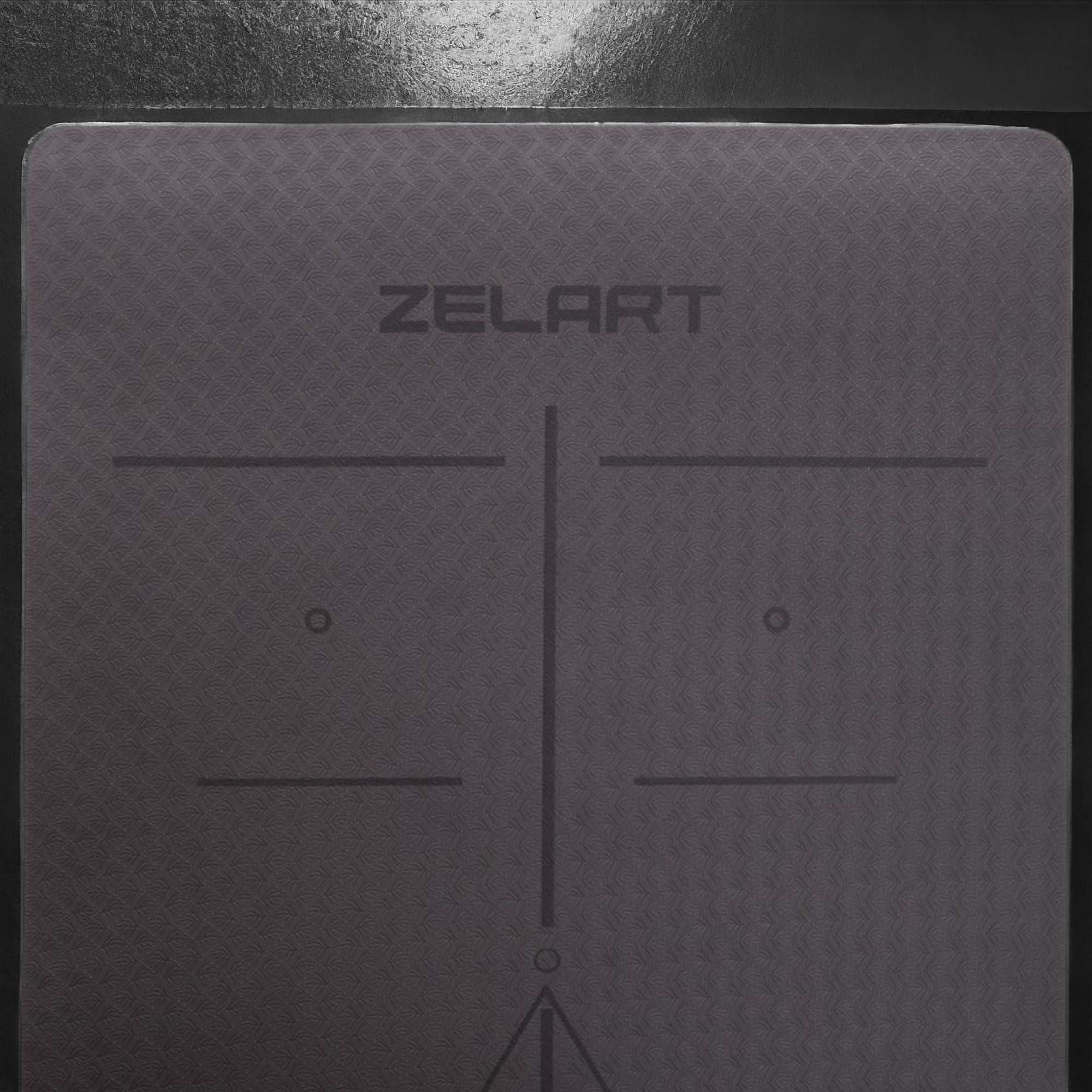 Коврик для йоги (Каремат) Zelart 183x61x0,6см