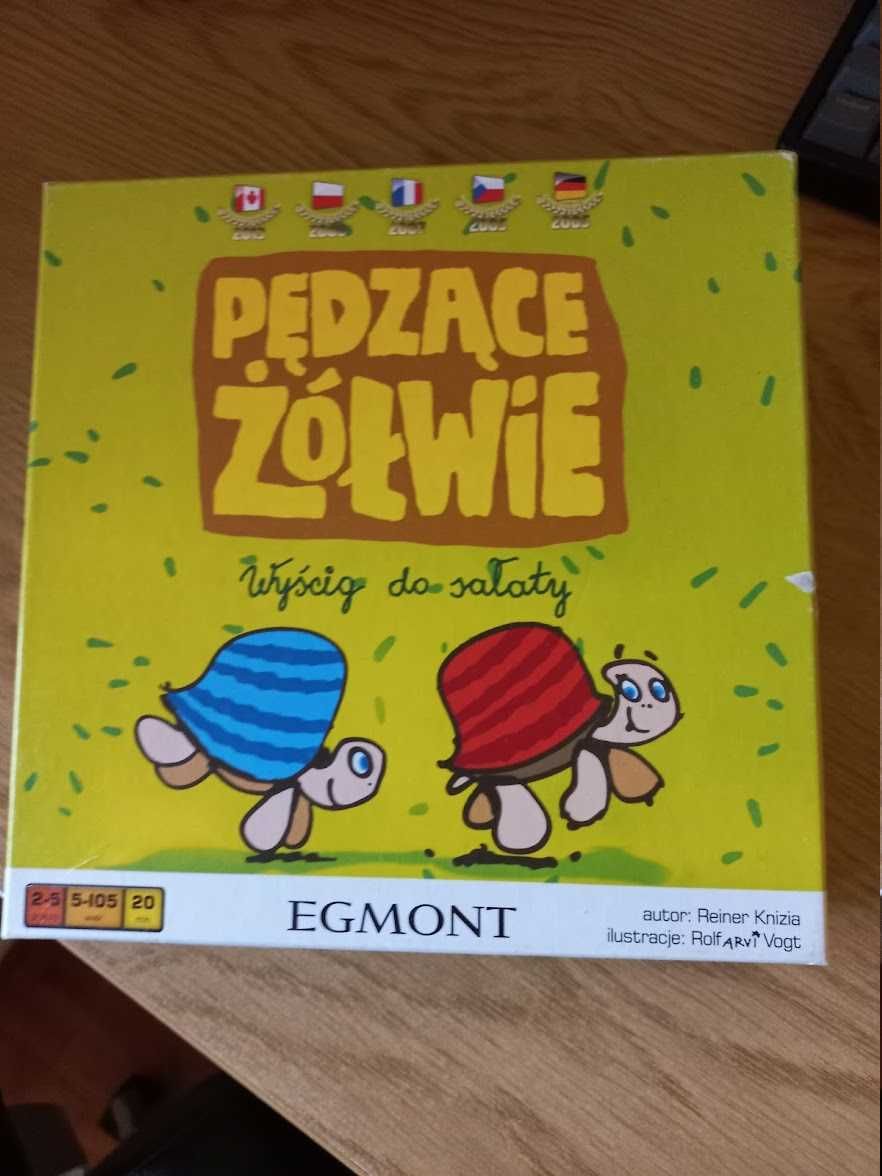 Pędzące Żółwie - gra planszowa