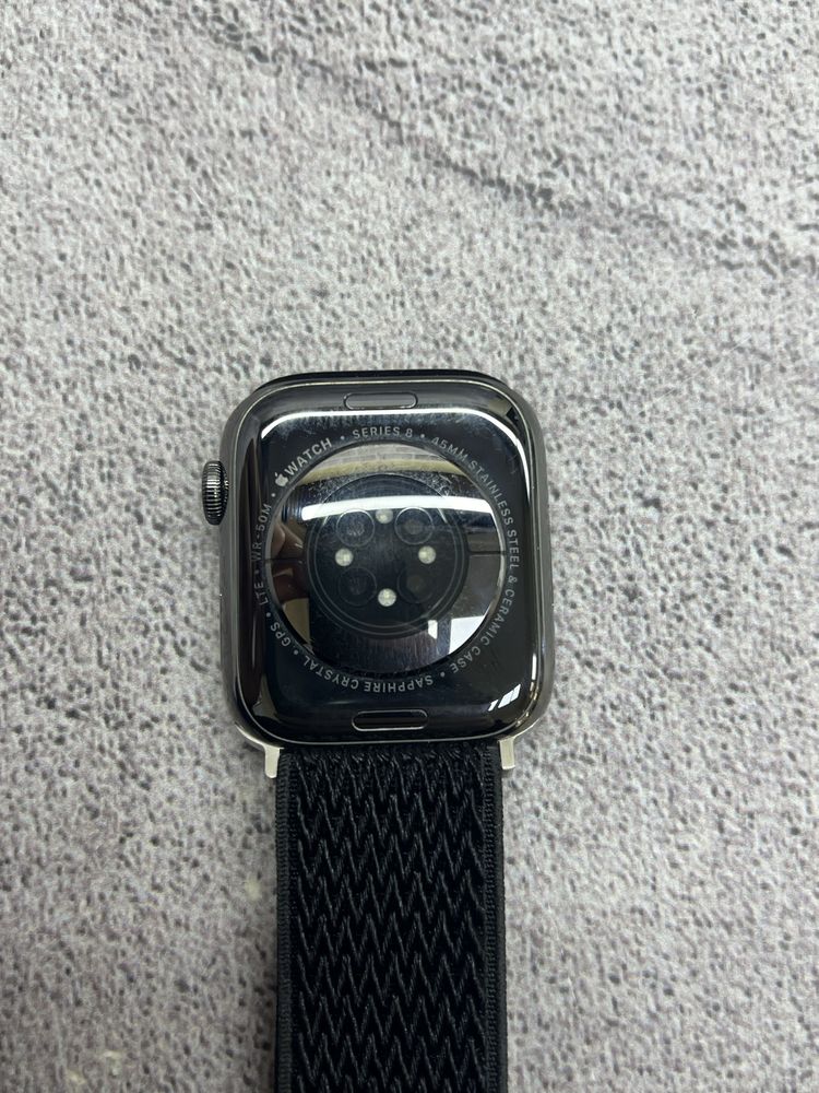 Apple Watch 8 + LTE 45mm Stainless Steel
