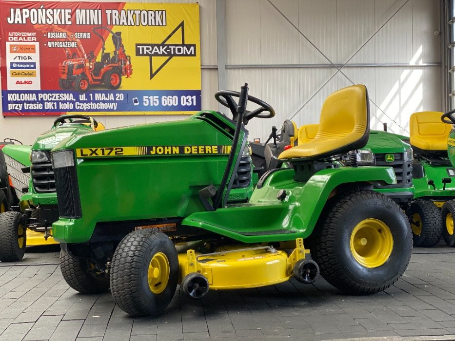 Traktor Ogrodowy JOHN DEERE LX172 / KAWASAKI / AGREGAT 96 CM