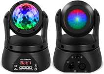 U'King Głowa Ruchoma Dwustronna Kula Dyskotekowa LED RGB Kalejdoskop