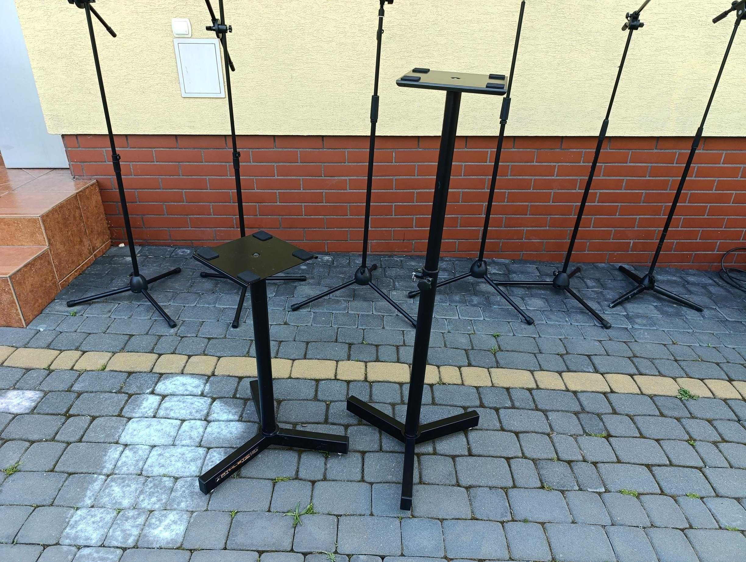 statyw pod monitory Athletic BOX-100 stojaki kolumny 2 sztuki