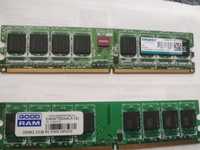 Pamięć stacjonarna Dimm: Kingmax/Goodram-2x 1GB DDR2 PC 5300/667 MHz